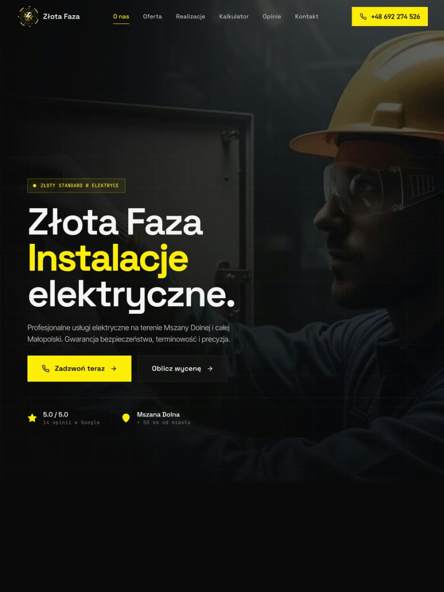 zlotafaza.pl na tablecie